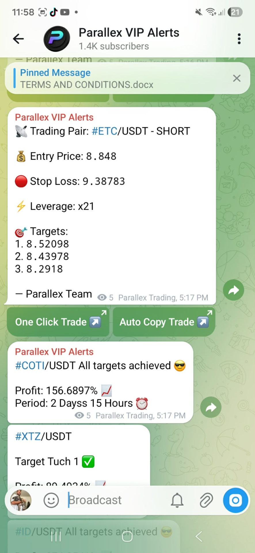 Parallex community APT, ETH, RAYSOL targets achieved